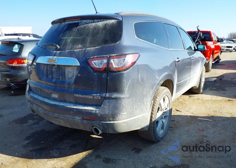 2013 Chevrolet Traverse Ltz from USA, damaged, VIN 1GNKRLKD9DJ205047